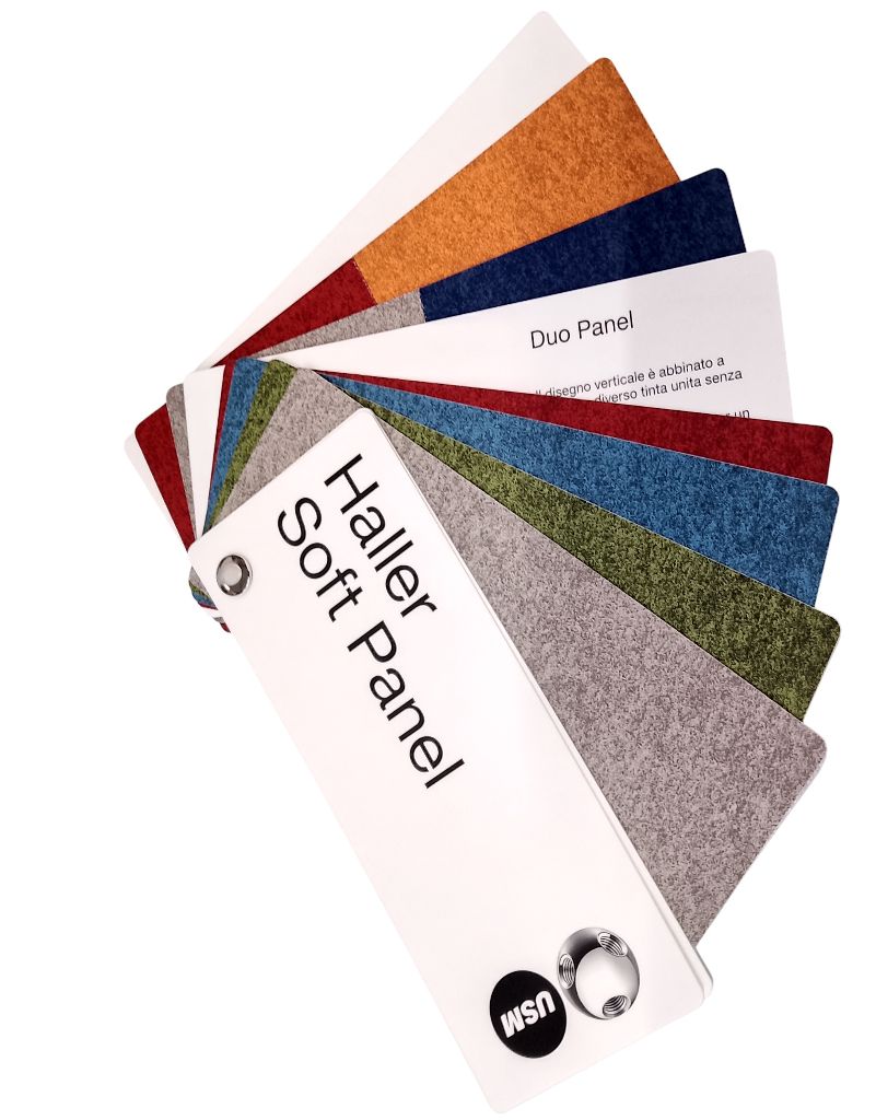 Échantillon de couleurs pour Soft Panel USM Haller 