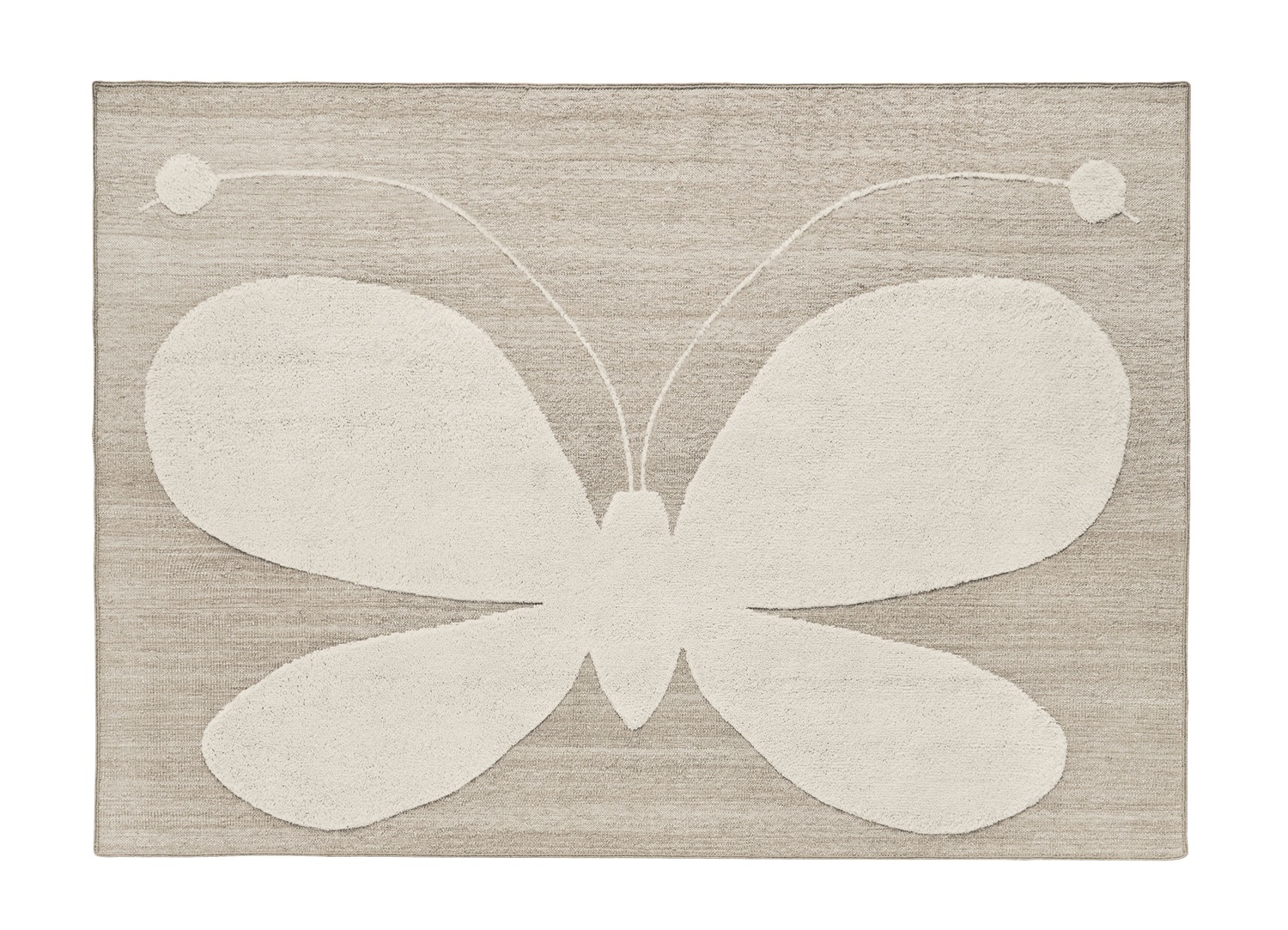 Lucia Eames Butterfly Wool Tapis Nanimarquina