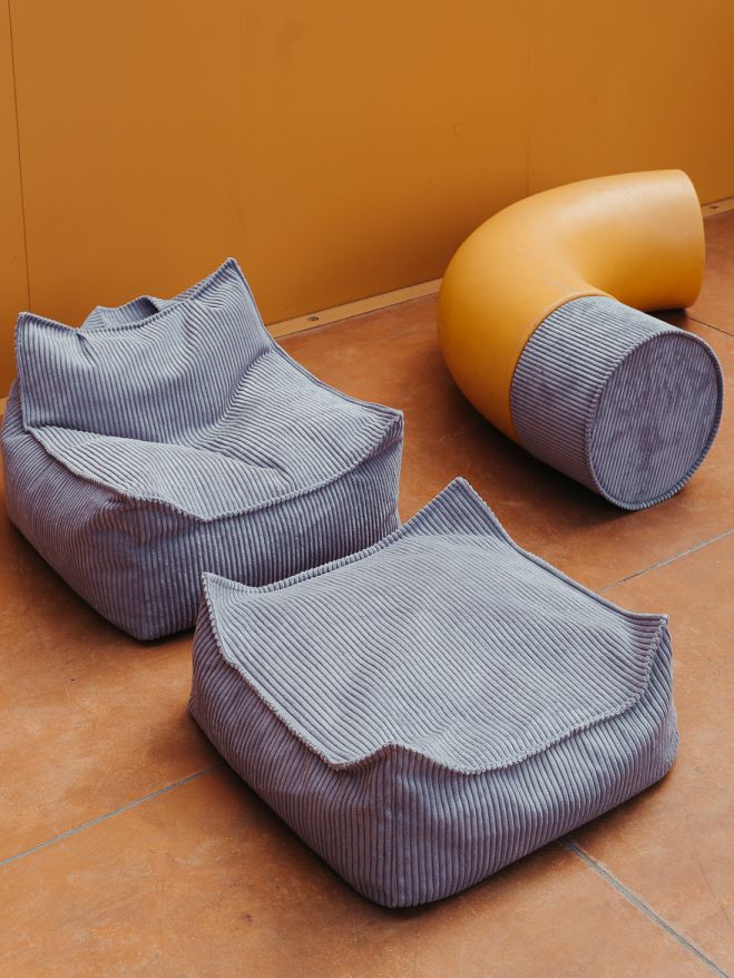 Pouf Fauteuil large corde Wigiwama