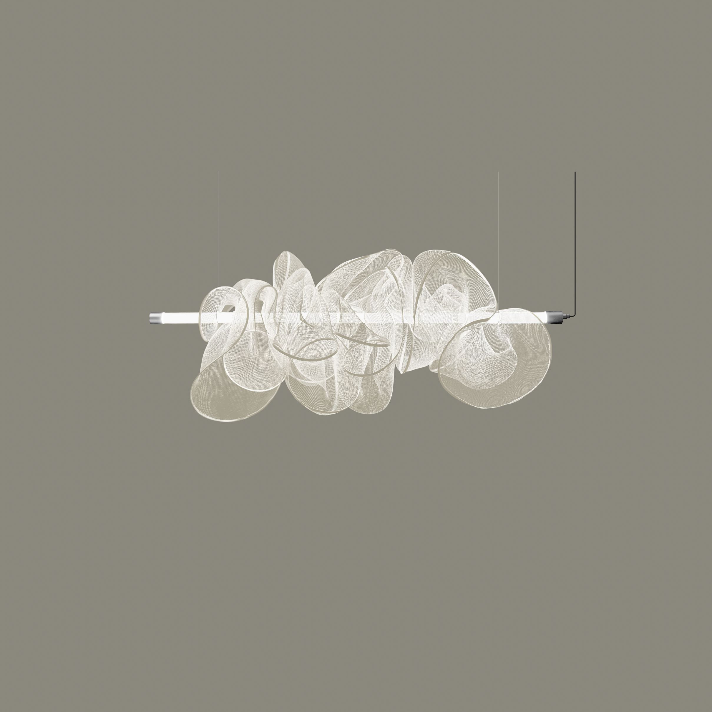The Cloud Lampe suspendue Short L100cm LZF Lamps