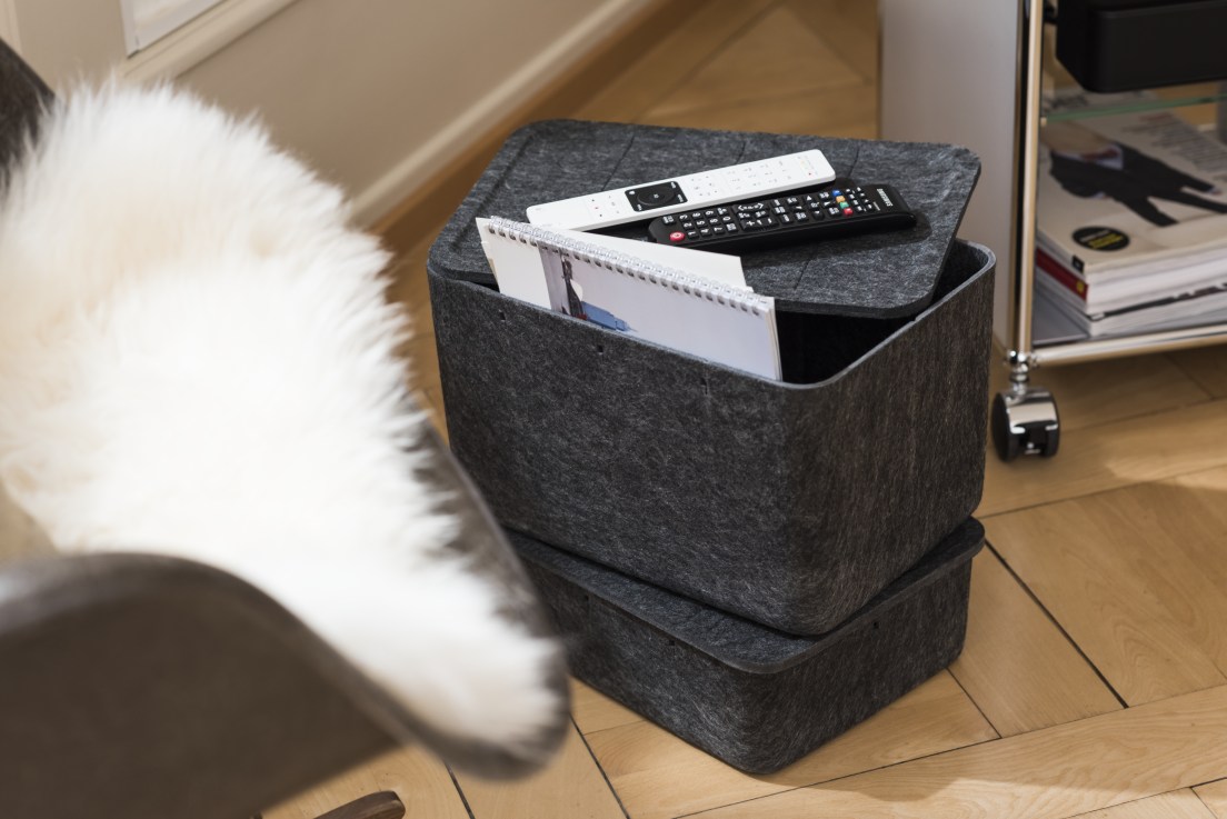 USM Haller Inos boîte profonde avec plateau