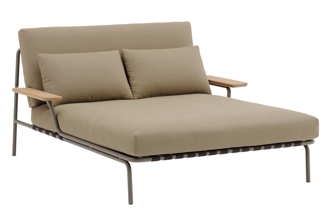 Settle Lounge Bed Chaise longue d'extérieur Muuto 