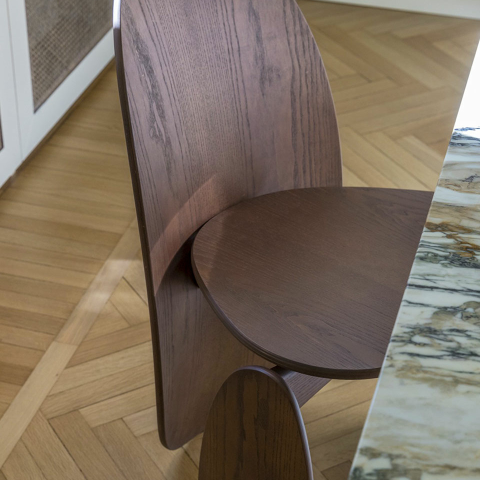 Chaise Lunee non rembourrée Mogg