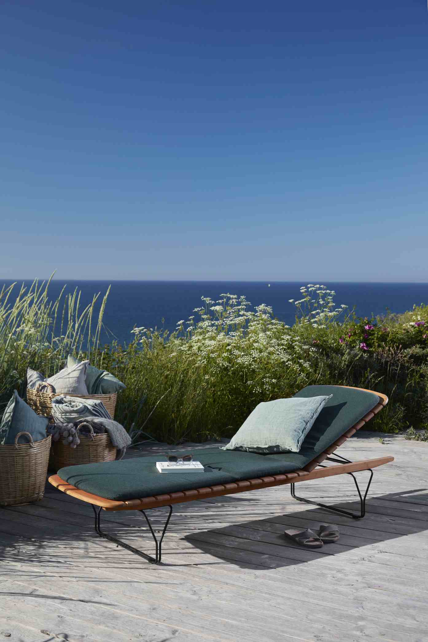 Molo Outdoor Coussin pour Bain de soleil Houe
