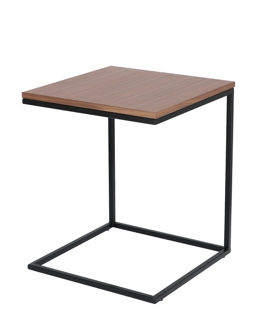 Flat Table d'appoint ouverte Noir / Chêne naturel Jan Kurtz OFFRE SPECIALE