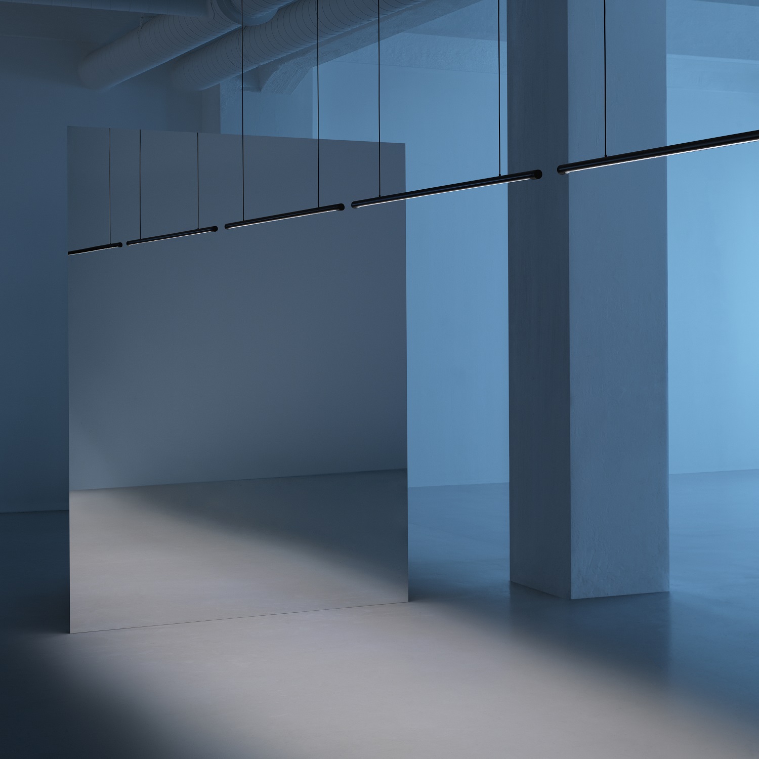 w181 Linier Suspension lamp Lampe à suspension wästberg