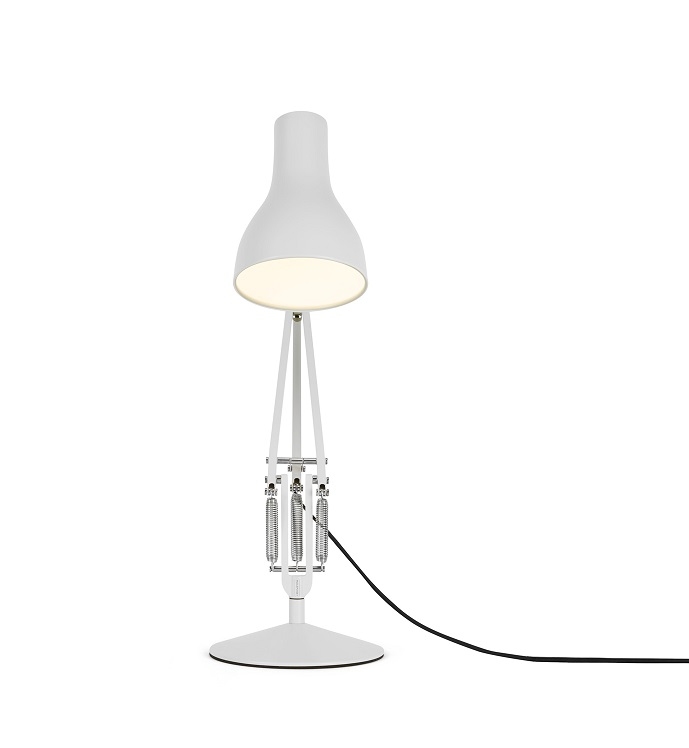Type 75 Desk lamp Lampe de table Anglepoise Alpine blanche