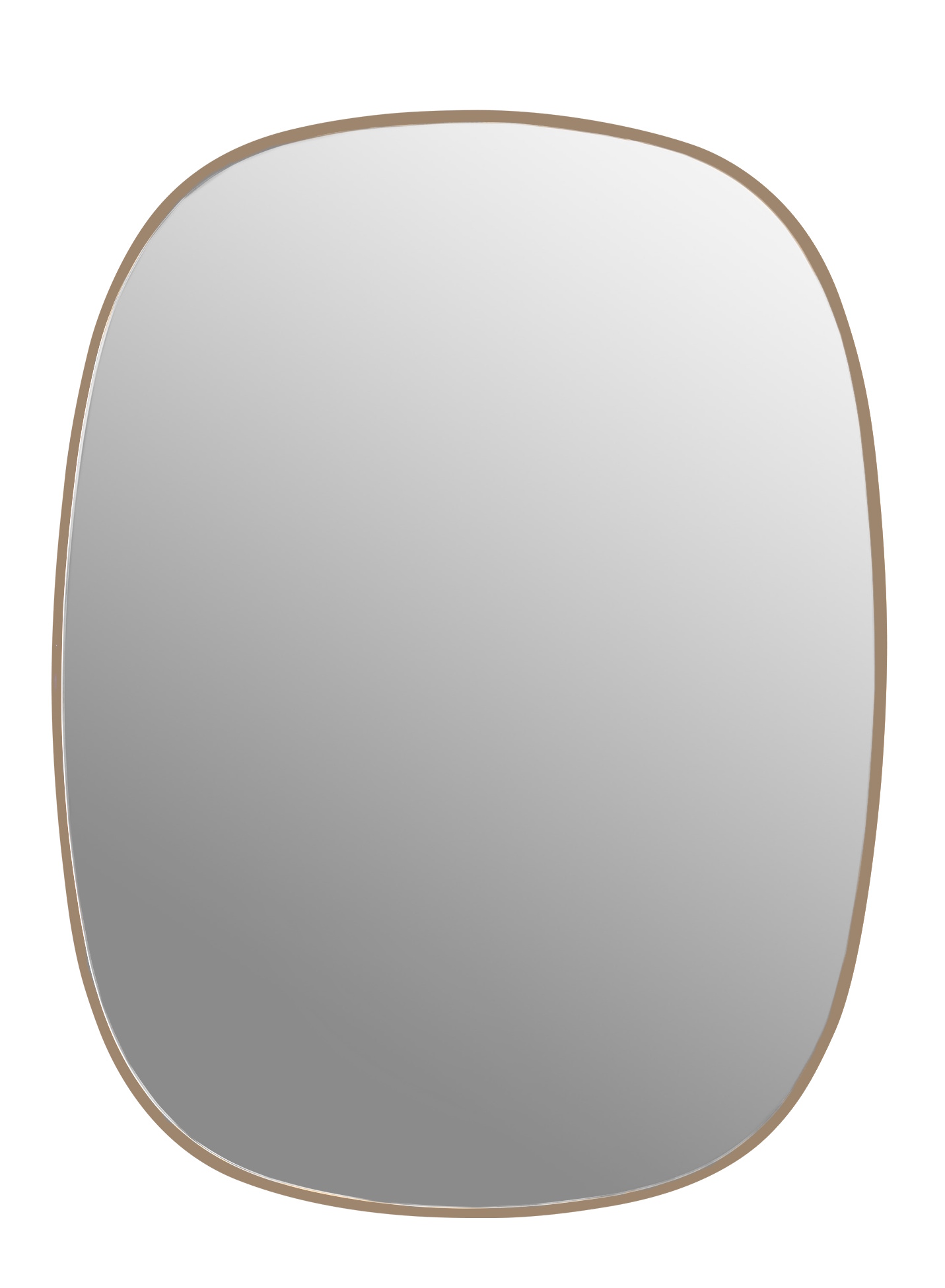 Framed Mirror Spiegel klein Muuto-Rose