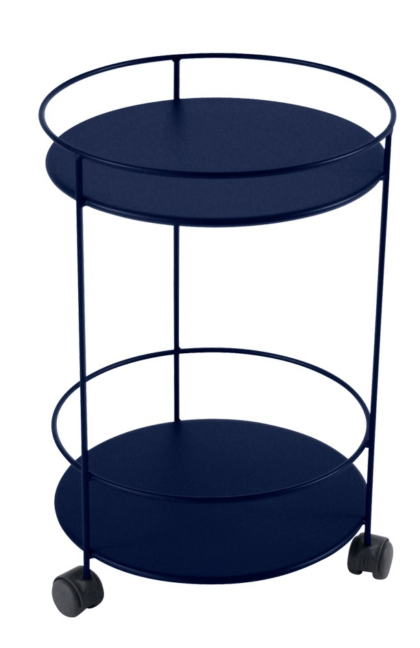 Guinguette Outdoor nTable d'appoint sur Roulettes Fermob