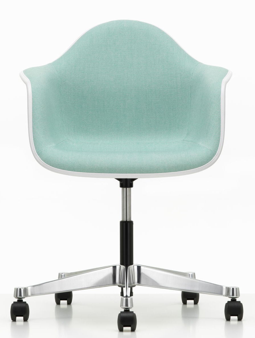 Eames Plastic Arm Chair PACC Entièrement rembourré Vitra