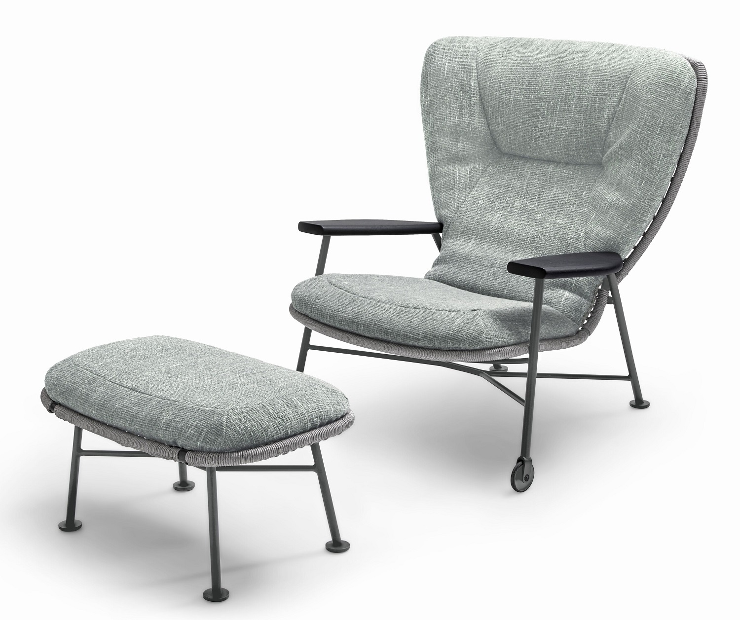 Shinzo Hybrid Indoor / Outdoor Tabouret Walter Knoll