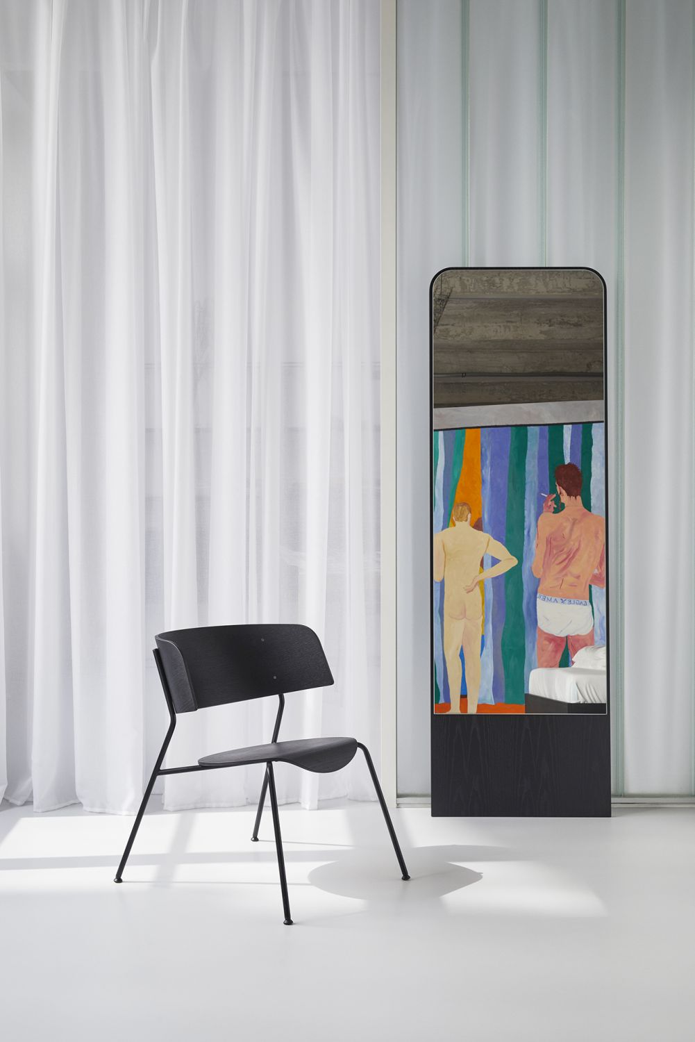 FRIEDRICH miroir frêne bleu berlinois OUT