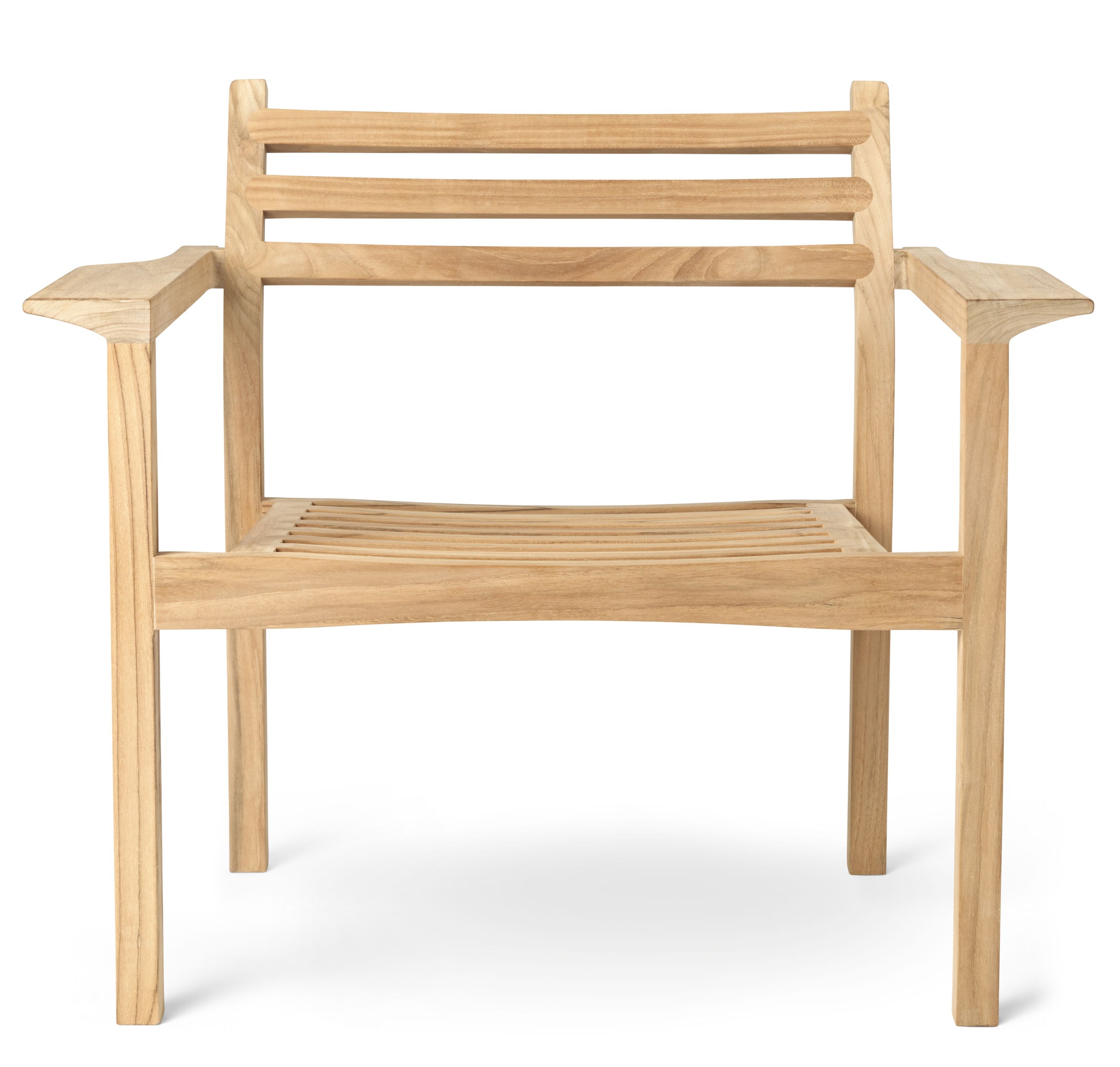 AH601 Chaise avec accoudoirs en teck Outdoor Carl Hansen & Søn