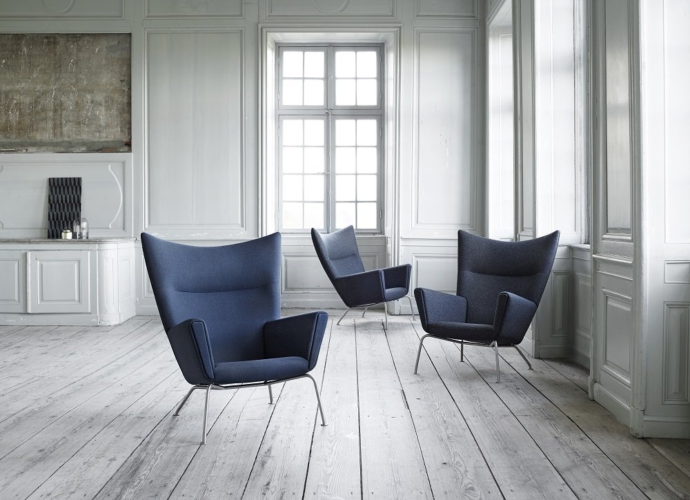 CH445 Wing chair fauteuil Carl Hansen & Søn