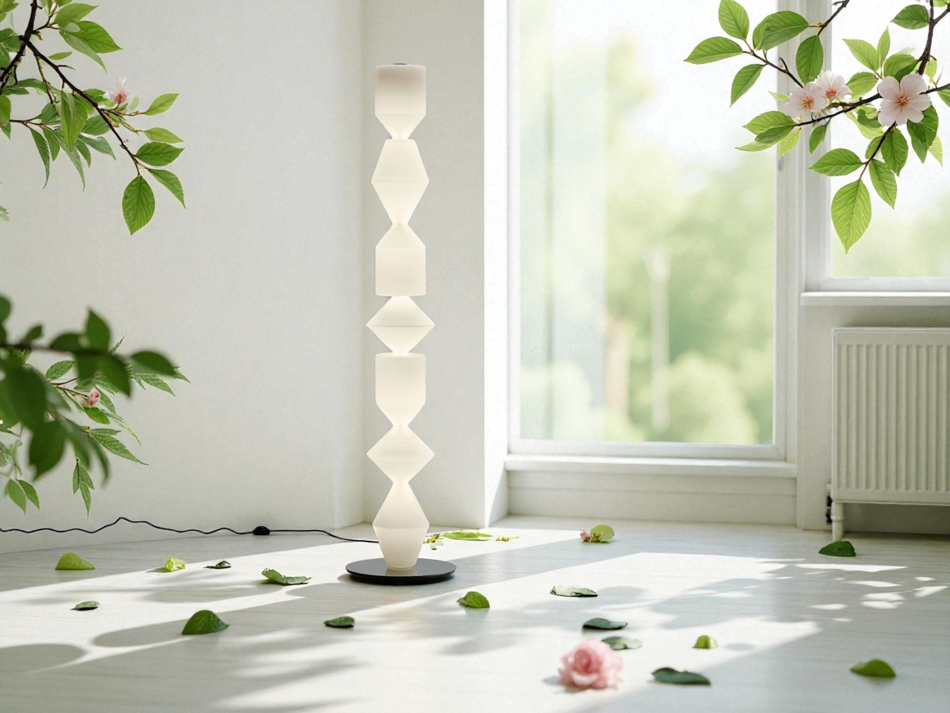 Lampadaire Costantina Opal Mogg