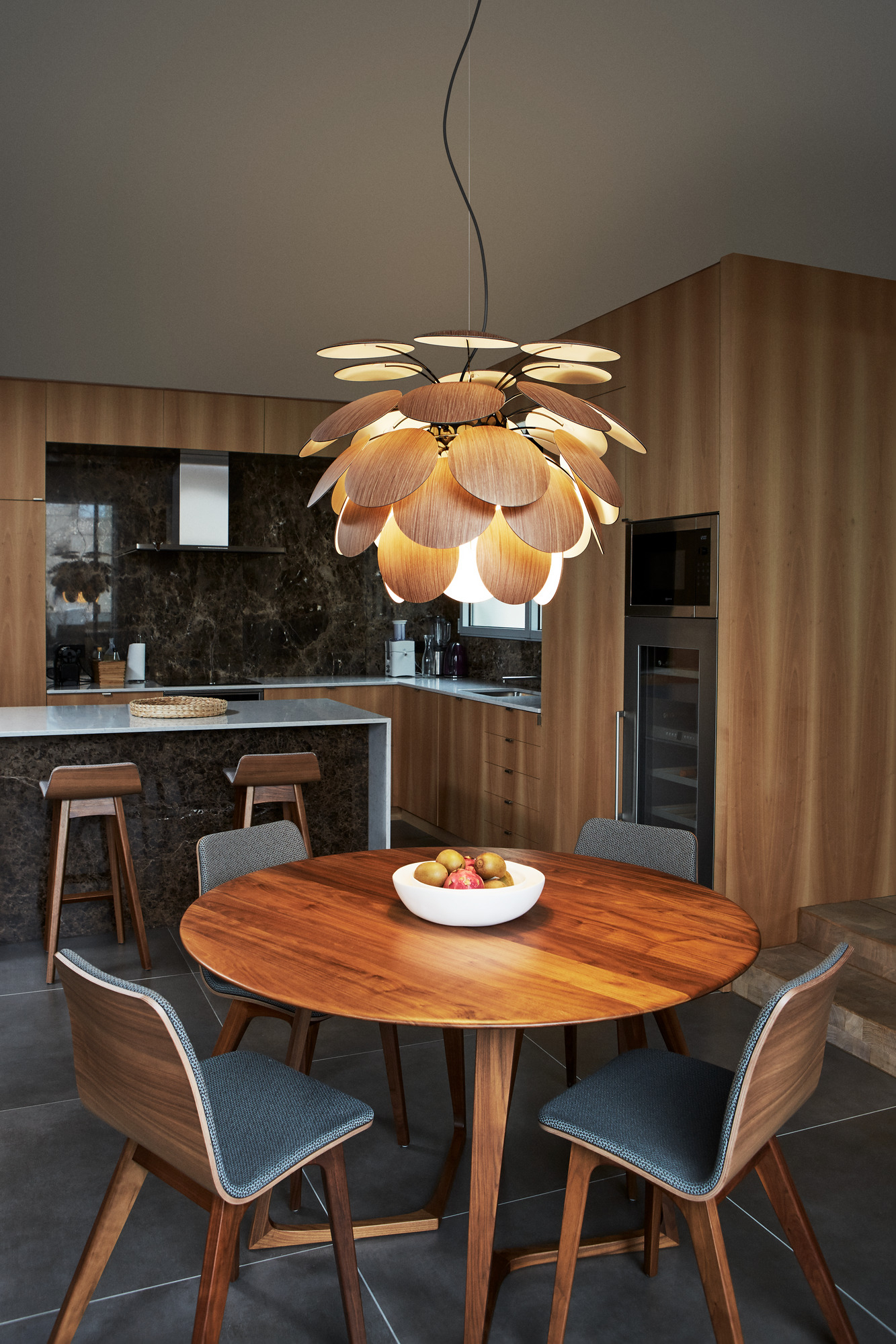 Discocó 68 / Discoco 68 LED Lampe suspension marset blanc