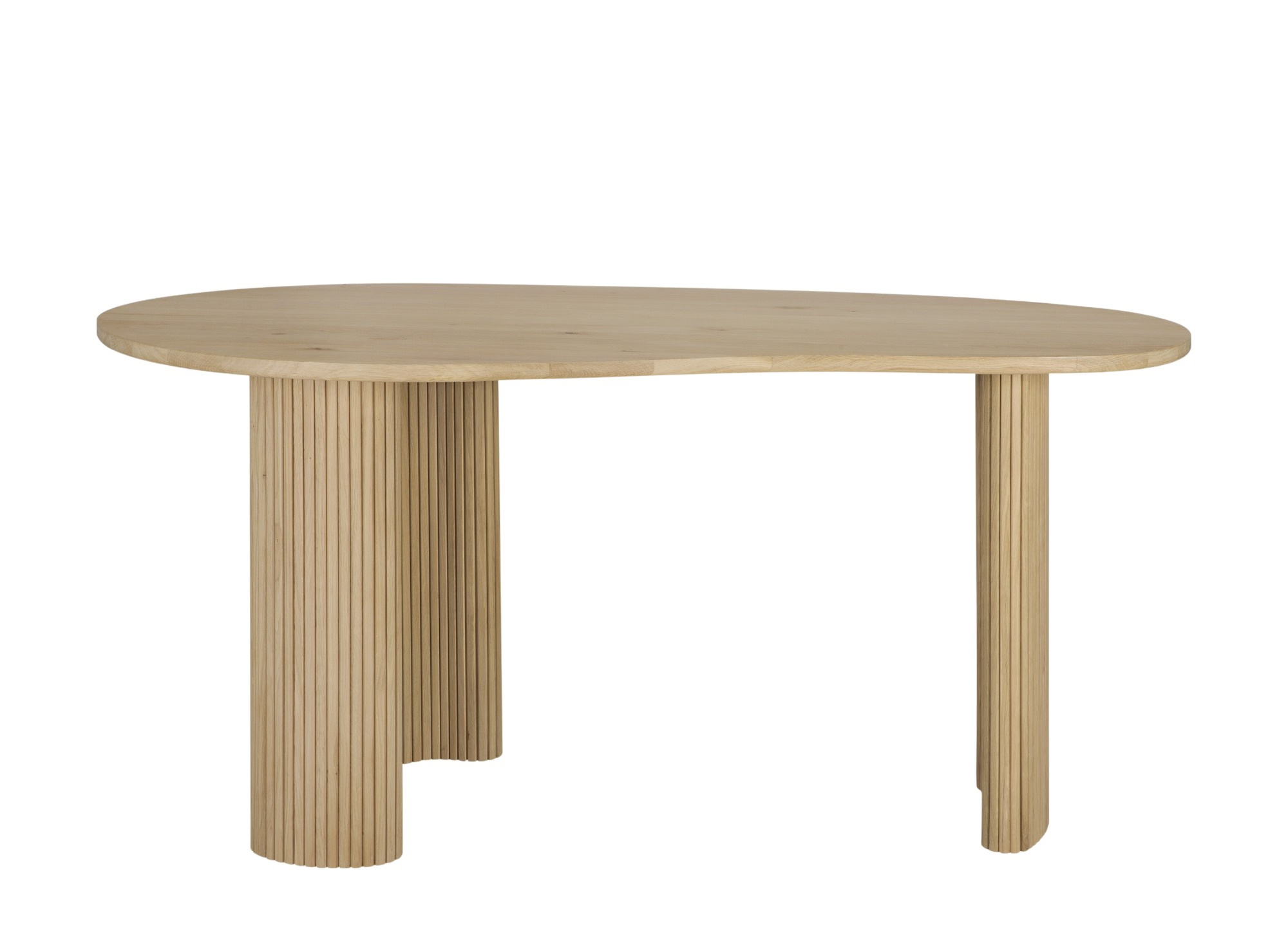 Bureau Boomerang - chêne verni Ethnicraft