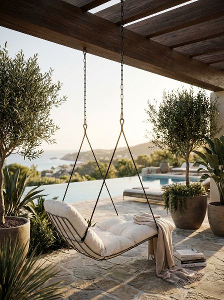 Leyasol Sun Lounger Swing Seat Intérieur/Extérieur Freifrau Manufaktur