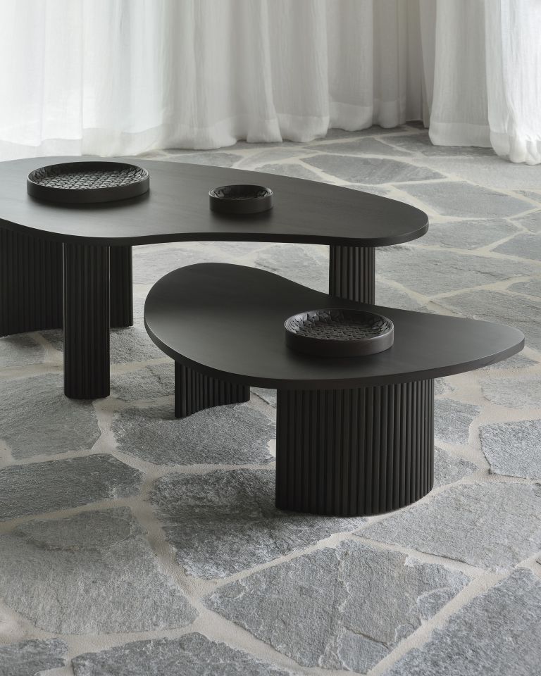 Boomerang Table Basse Acajou Ethnicraft