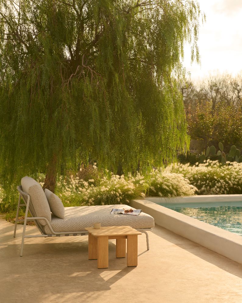 Assemble Coffee Table Table basse 55x55 cm Teck Outdoor Muuto 