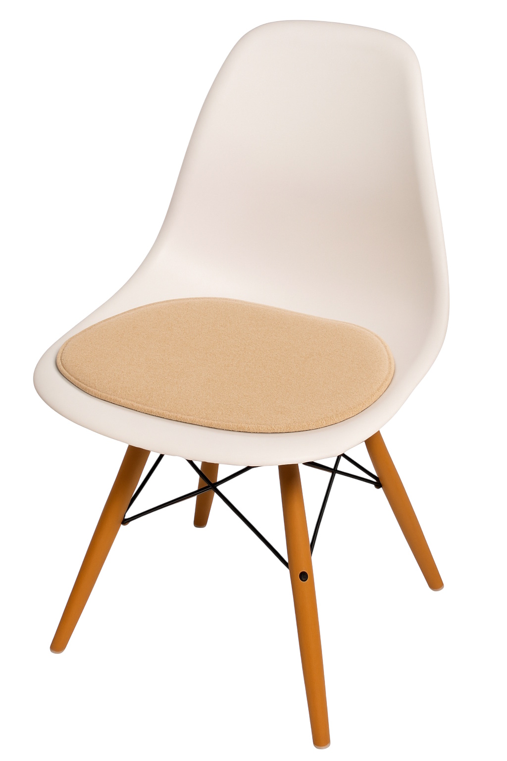 Coussin d'assise Eames Side Chair DSR,DSW,DSX 5 mm / SAND Parkhaus Berlin OFFRE SPECIALE