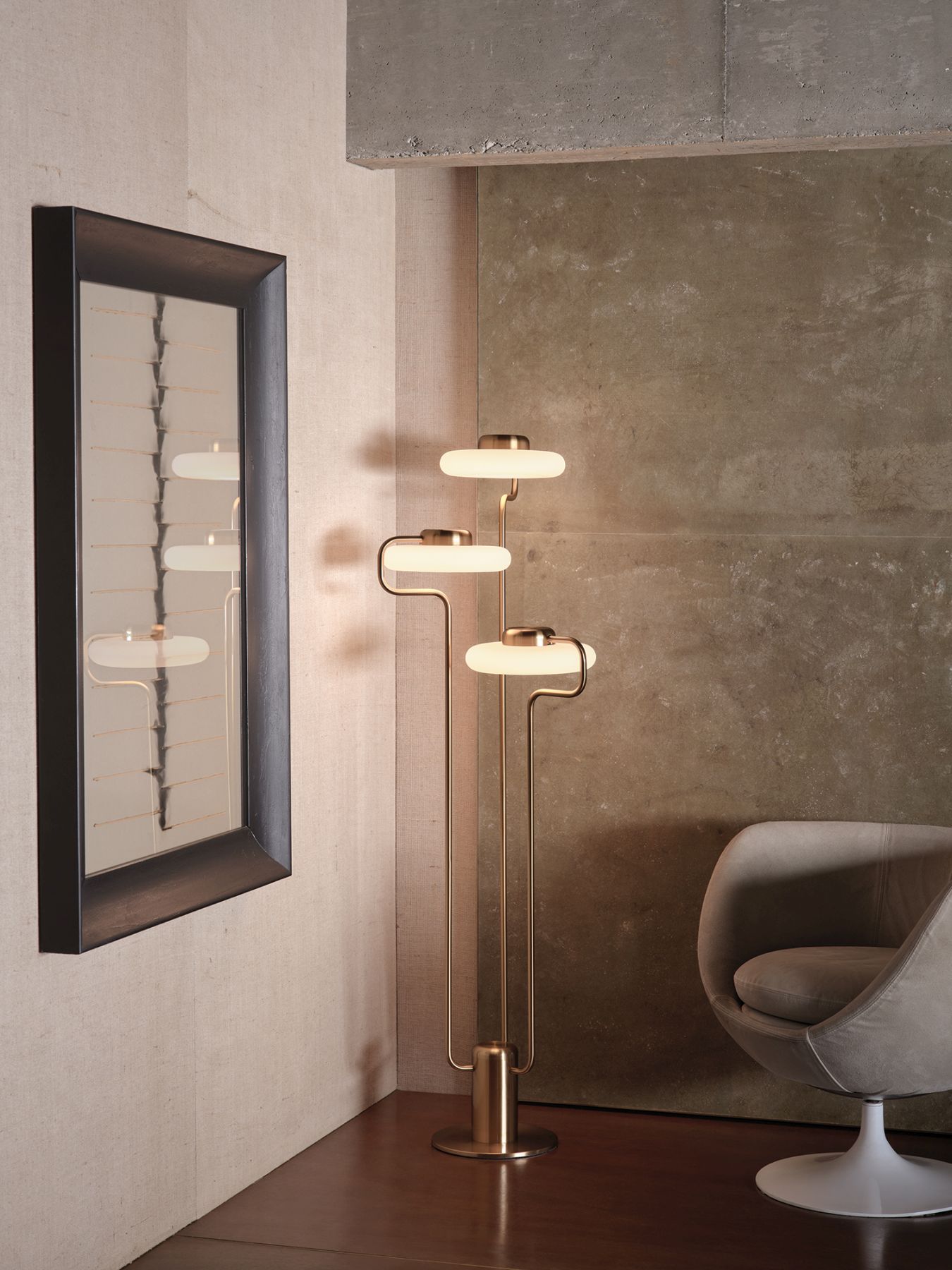 Tratto Lampadaire noir Kdln