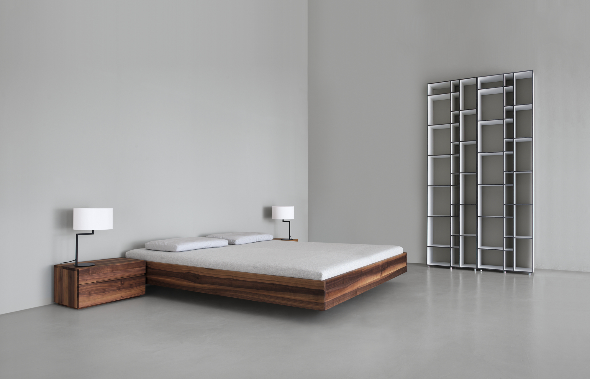 Simple 160 lits en bois chêne Zeitraum