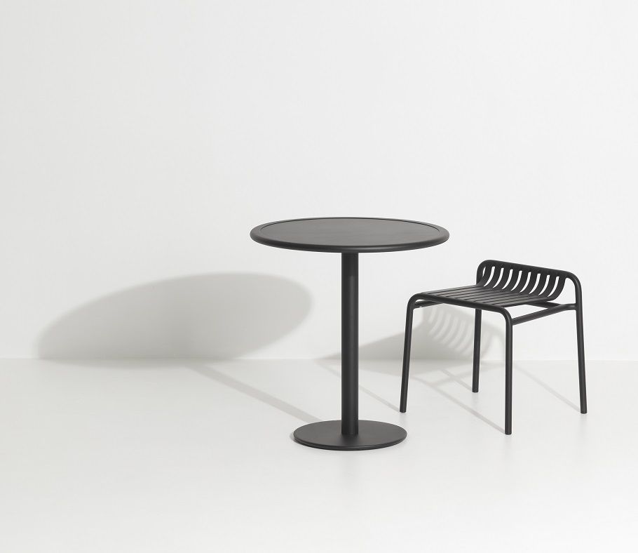 Week-End Stool Tabouret Petite Friture Blanc