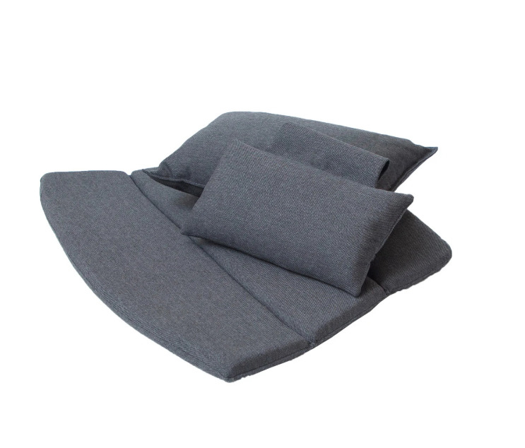 Breeze Coussins pour Outdoor Highback chaise Cane-Line noir