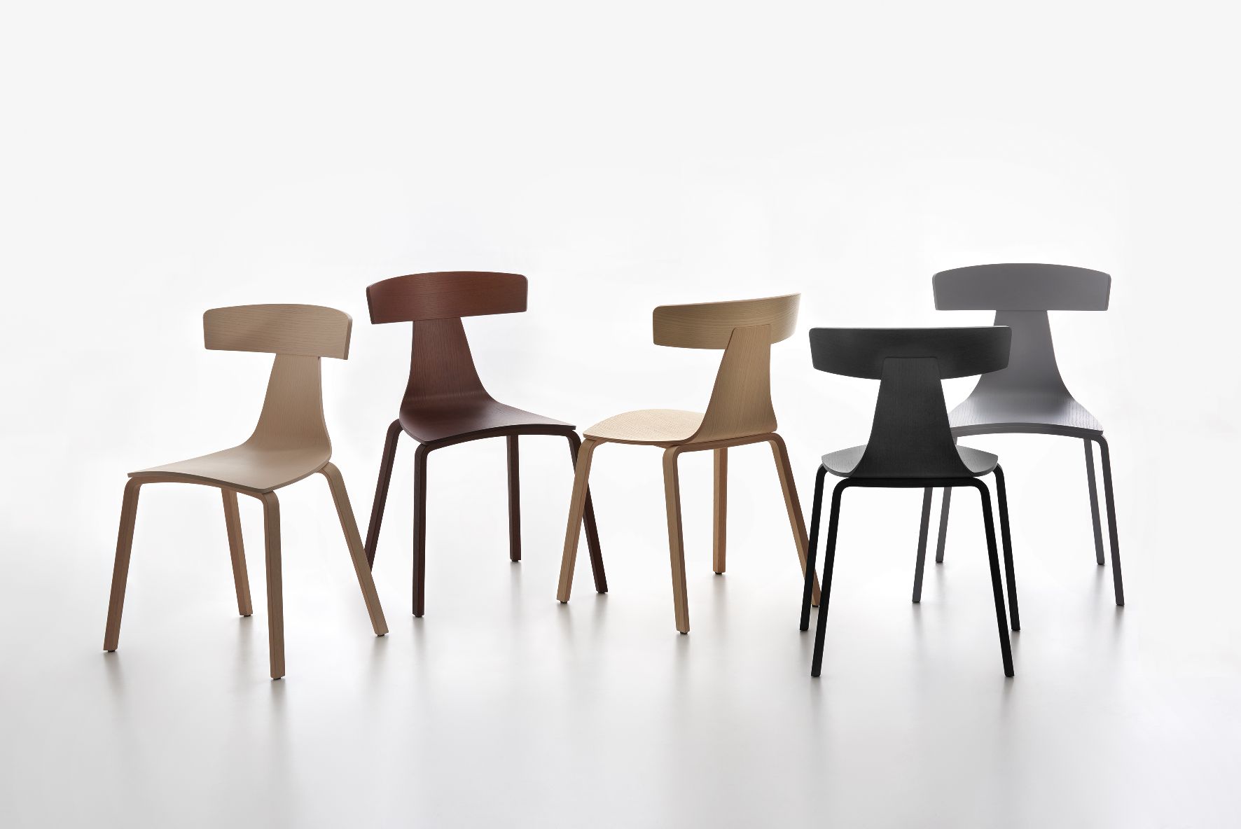 Remo Wood Chair chaise en bois Plank 