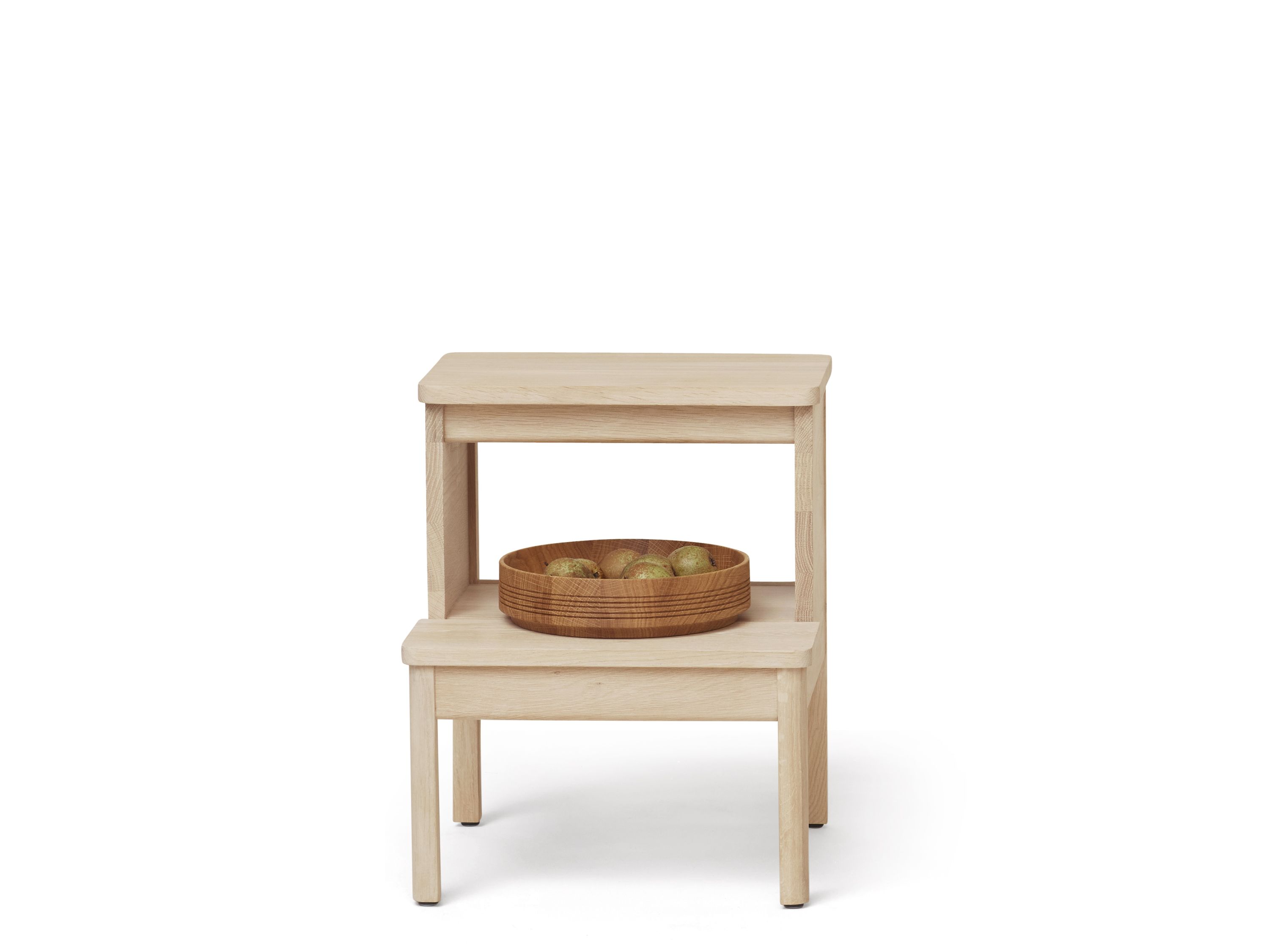 A Line Tabouret marchepied chêne blanc huilé Form & Refine