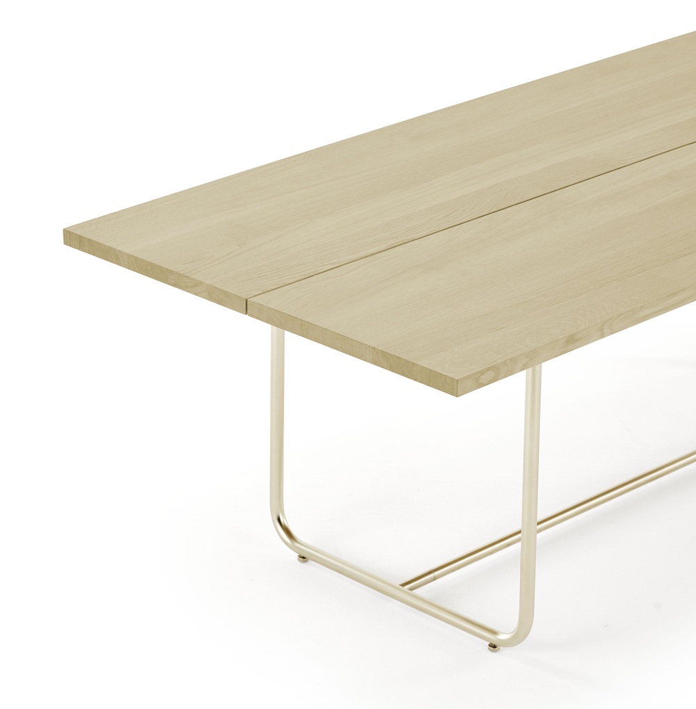 JS. Thonet by Jil Sander  S 1070 / S1070 Table de réunion Thonet
