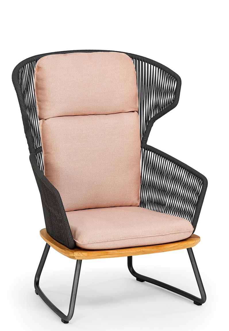 Denia Fauteuil Relax Outdoor avec coussin d'assise Zori Gari Weishäupl  