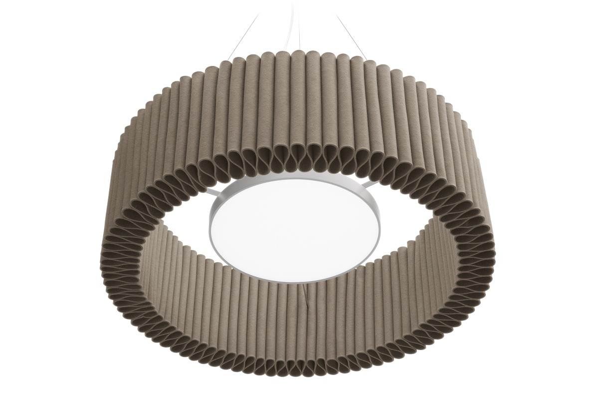 Objet de plafond Welle avec dispositif de suspension inclus