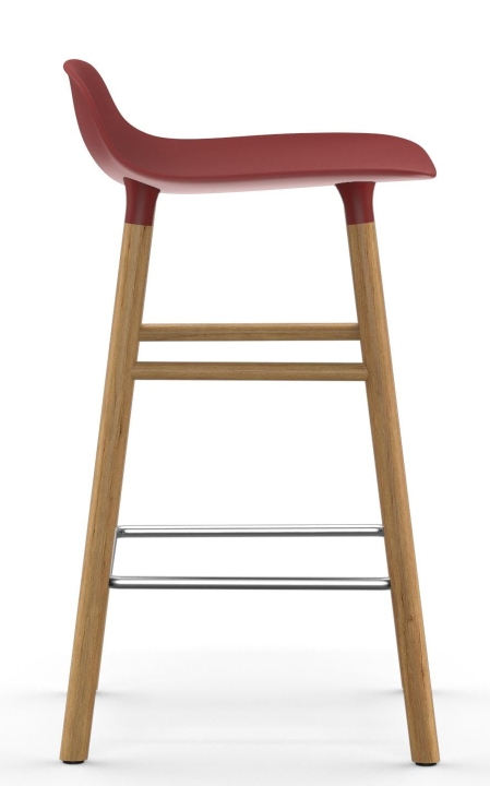 Form Barstool tabouret de bar H 65 cm Bois Normann Copenhagen