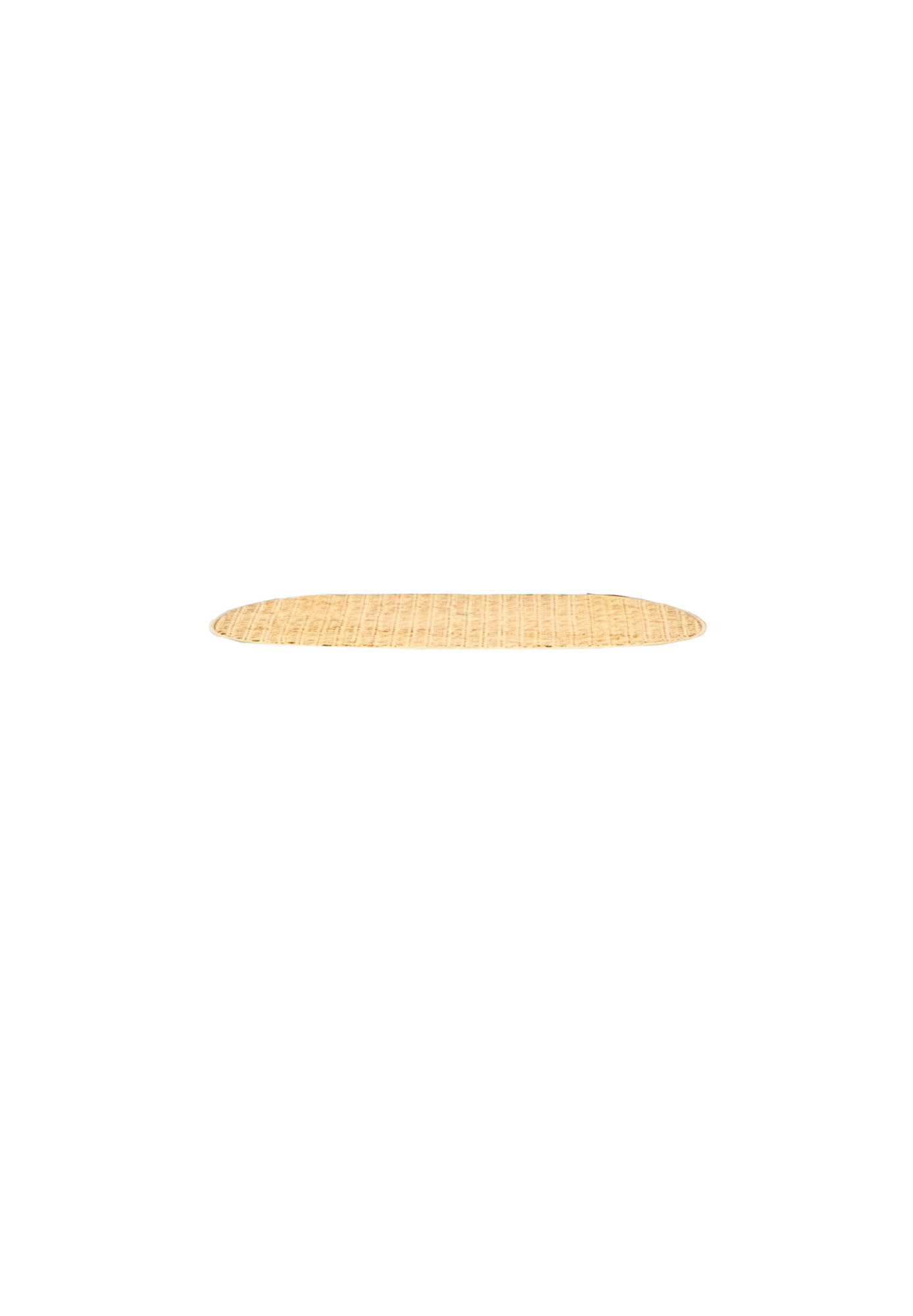 Detailaufnahme der Sitzfläche des Holzstuhls Thonet 118, helles Holzgeflecht, klassisches Design.