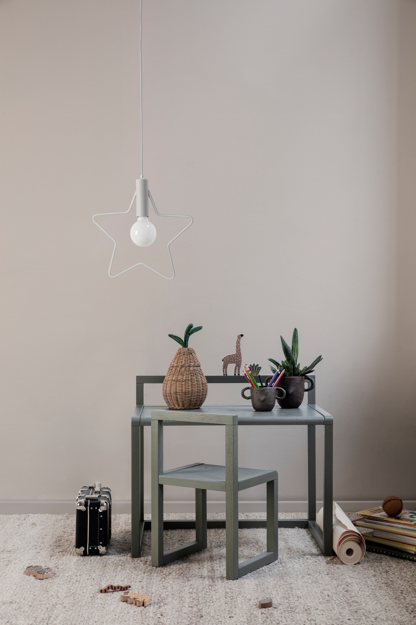 Pear Braided Storage Rangement petit Ferm Living OFFRE SPECIALE