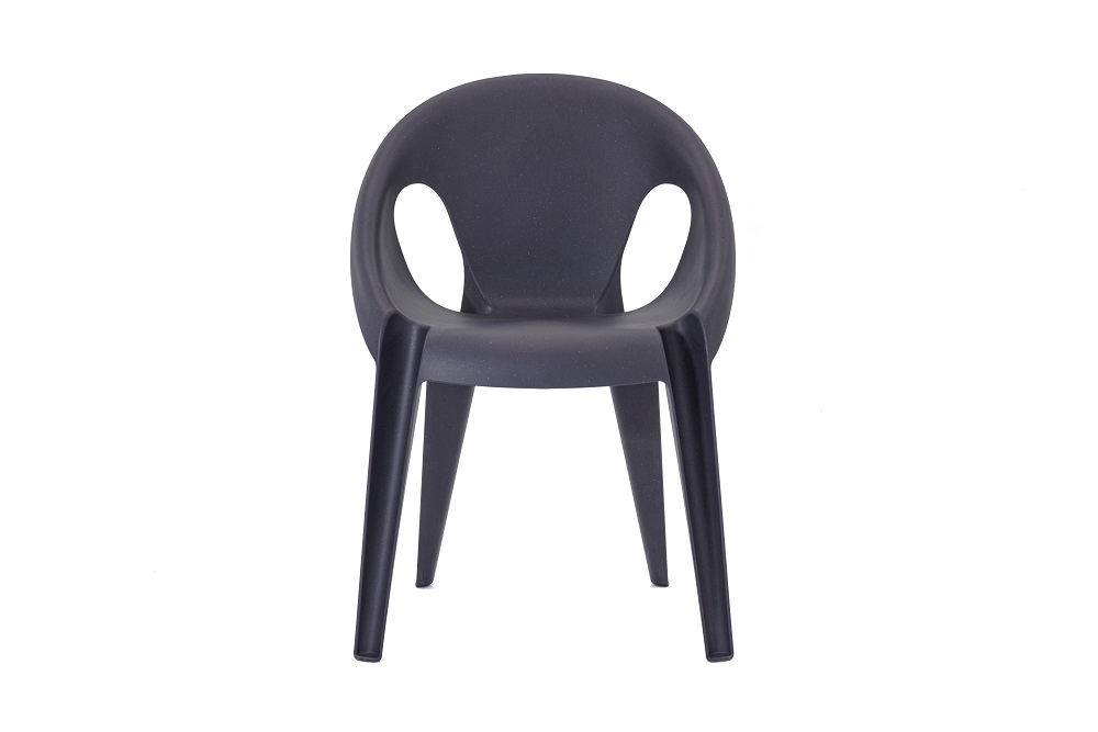 Bell Chair Indoor / Outdoor Chaise avec accoudoirs empilable Magis