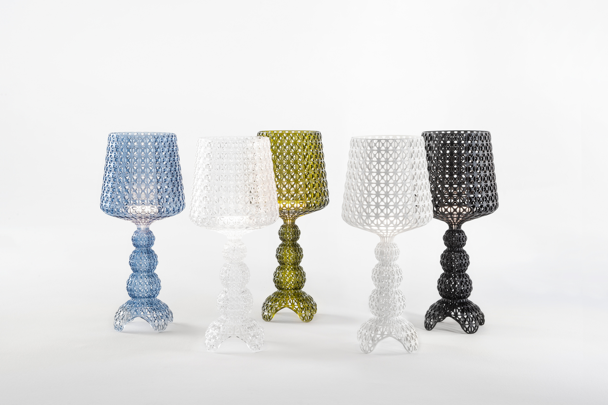 Mini Kabuki lampe de table blanc Kartell