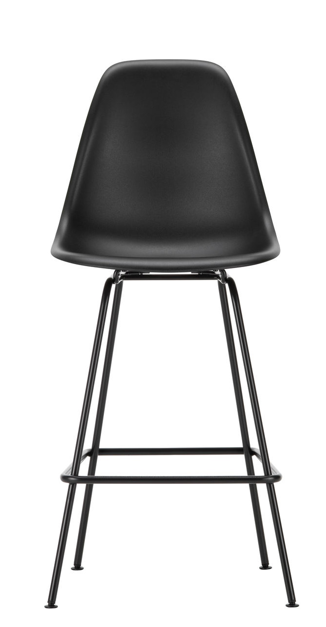 Eames Plastic Bar Stool Tabouret de bar moyen Vitra