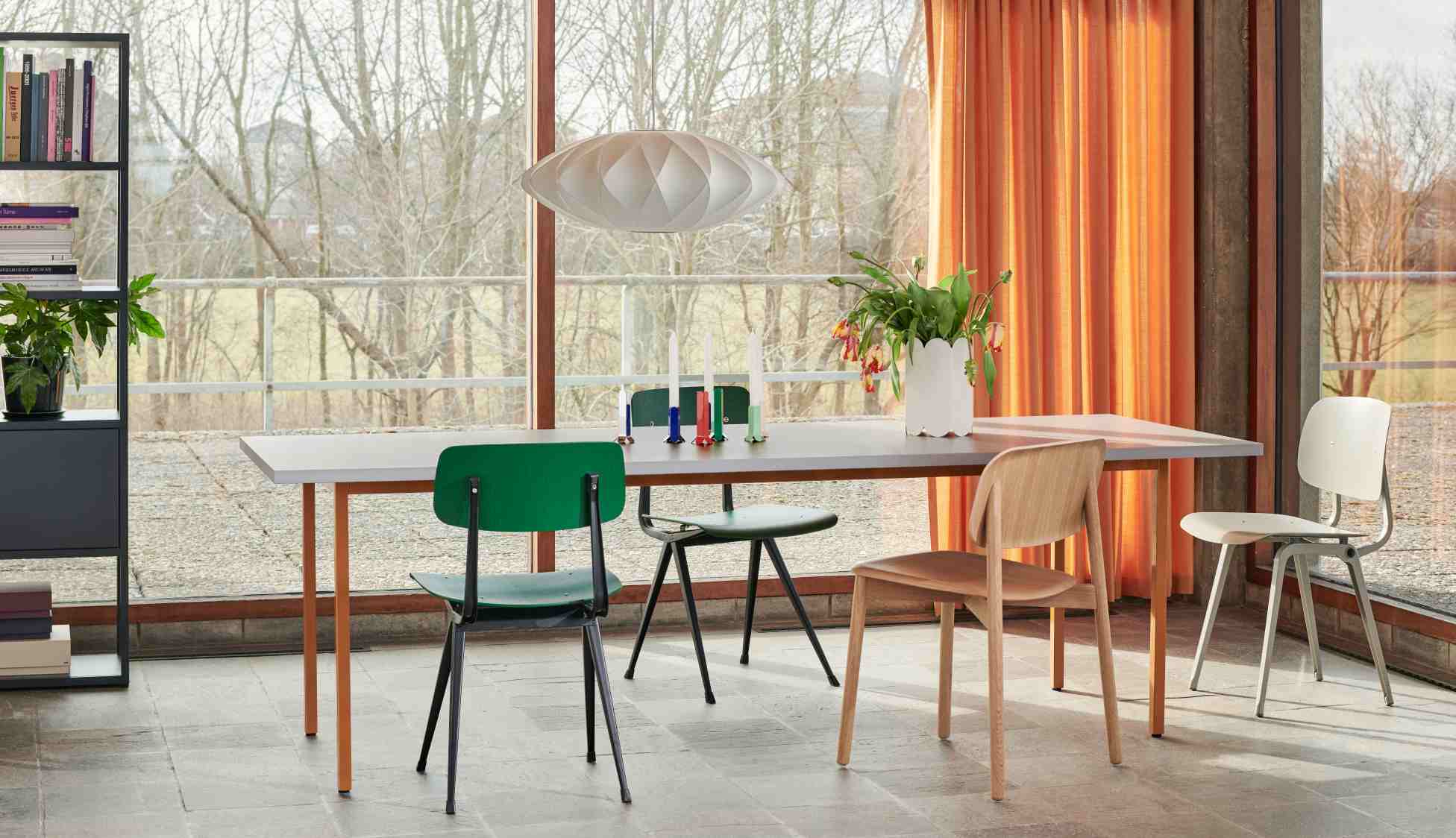 Two Colour Table Longueur 160 cm Hay