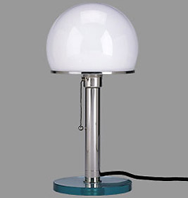 WG 25 GL / WG25GL Wagenfeld Lampe de table Tecnolumen
