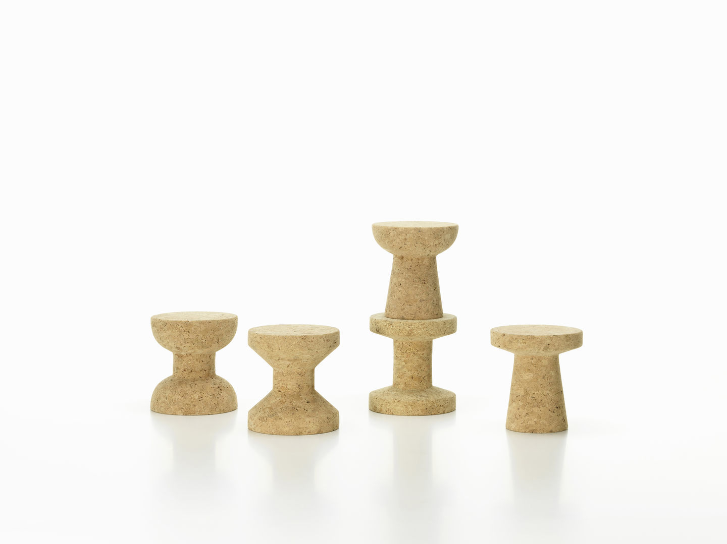Cork Family Modèle E table/tabouret Vitra