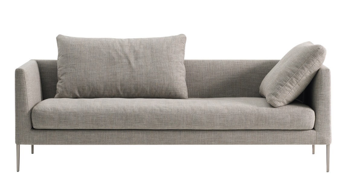 Pilotis Canapé sans coussin de dossier Cor