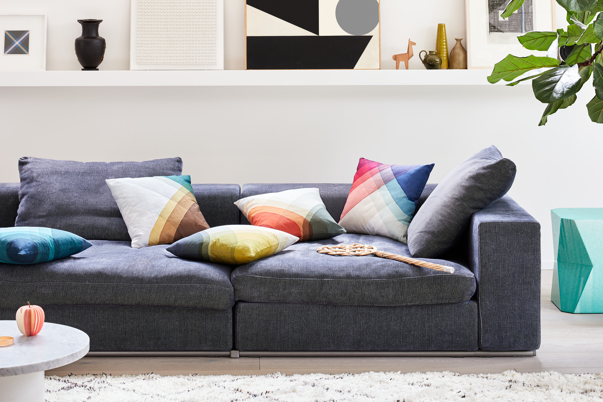 Heringbone Pillows Coussin Vitra