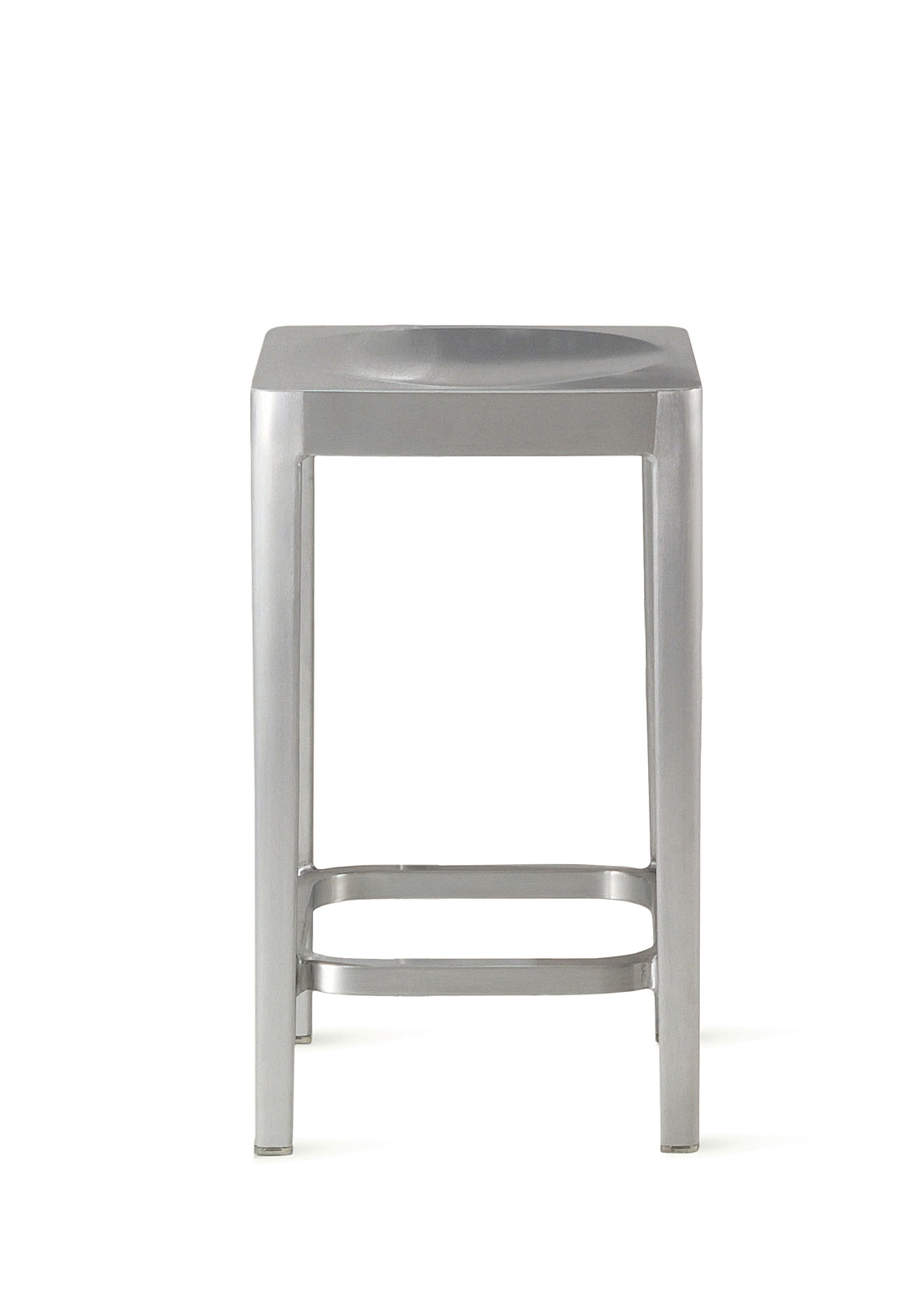 Emeco Counter Stool Tabouret Aluminium brossé Emeco