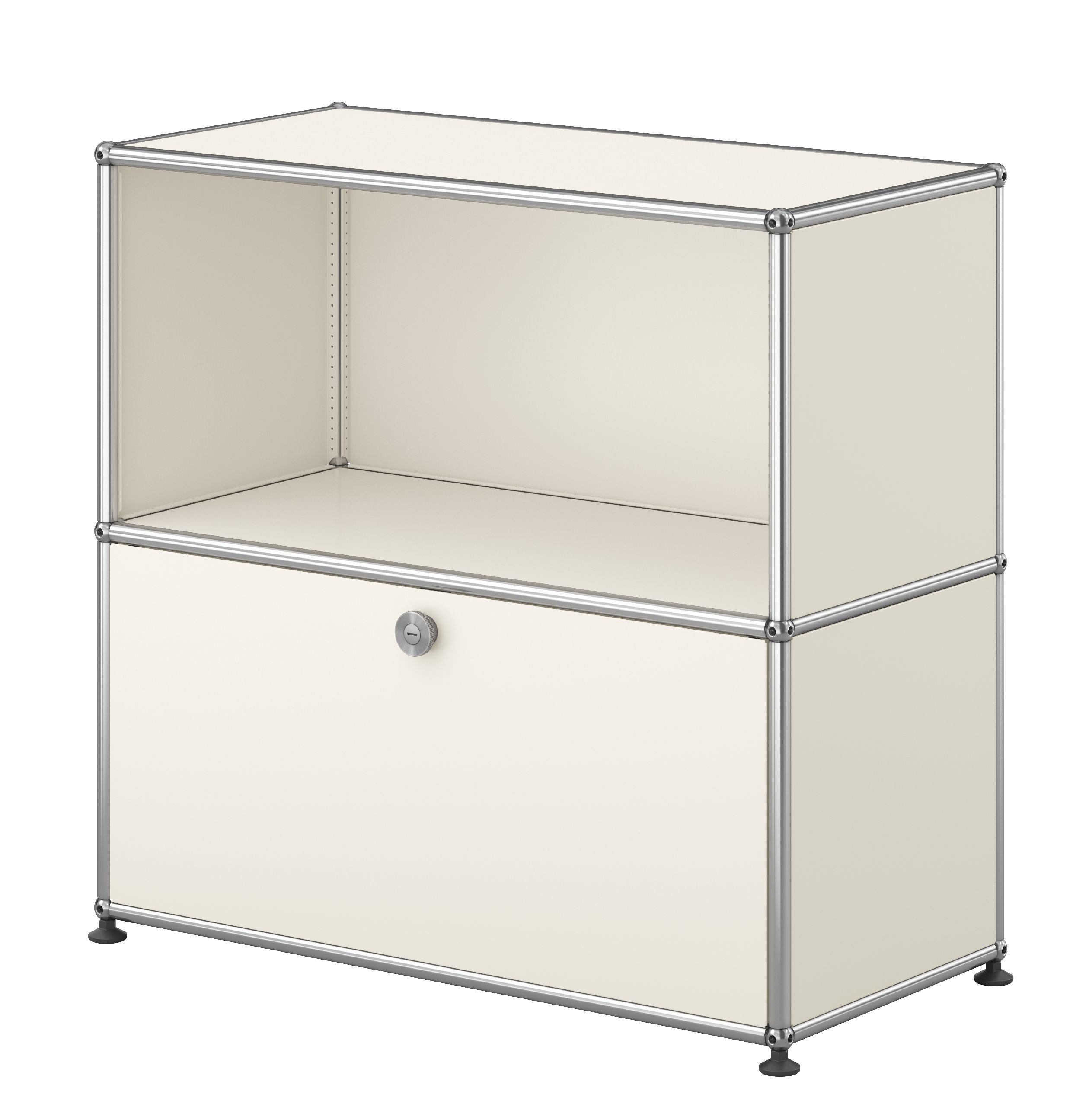 USM Haller Buffet M62 1 rabat / 1 ouverture - Blanc pur
