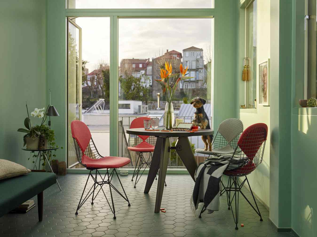 Gueridon/ Guéridon Table Ø 90 cm Vitra