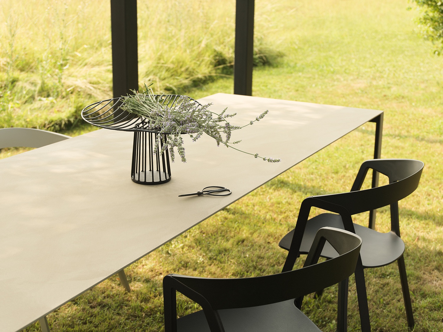 Thin-K Outdoor Estensibile Table à rallonges Kristalia