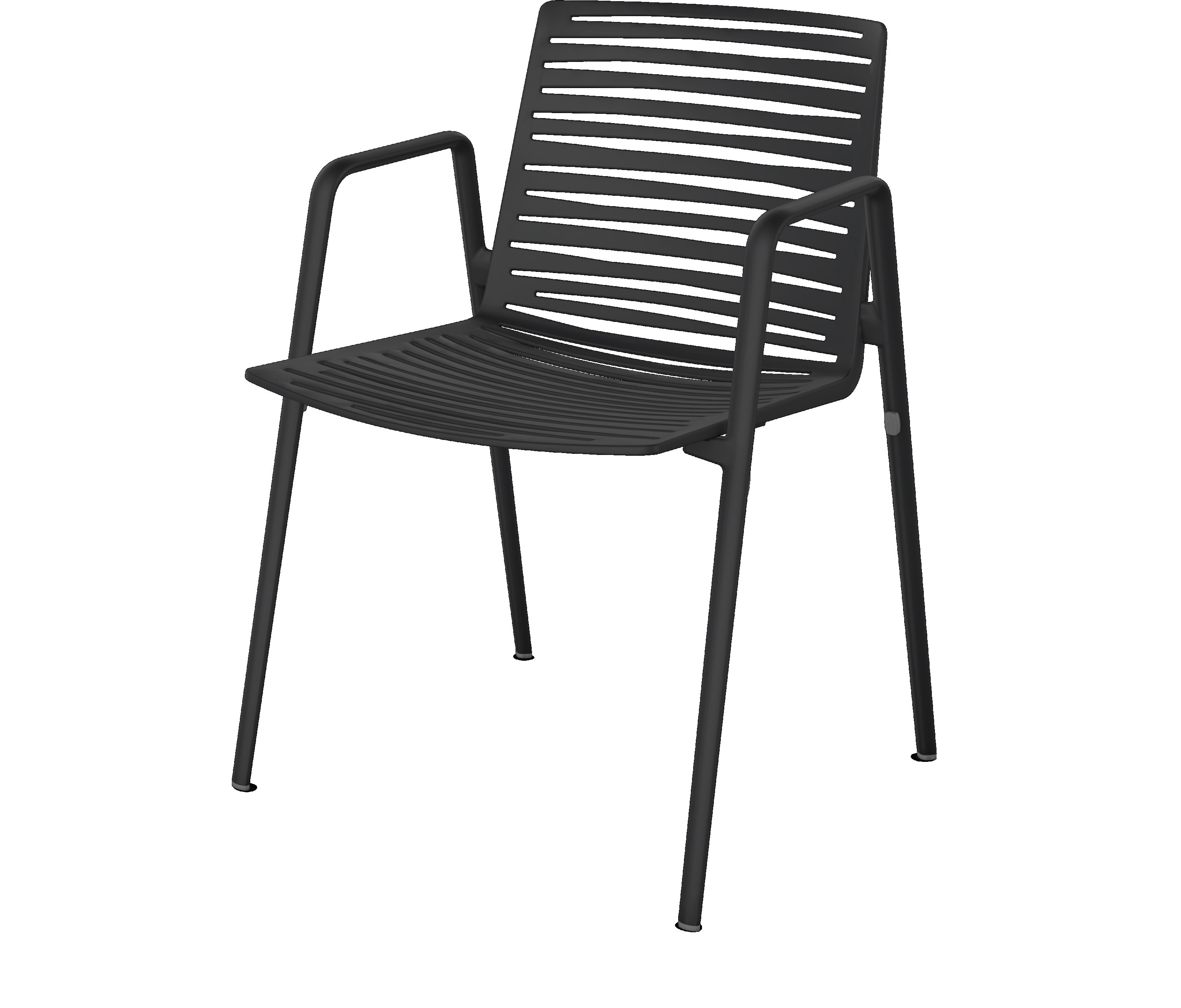 Zebra chaise avec accoudoirs Fast